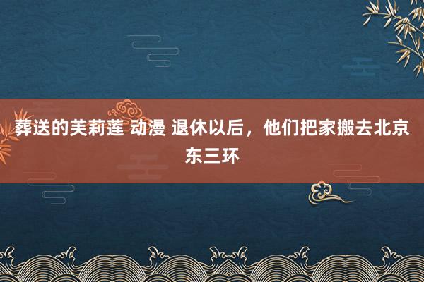 葬送的芙莉莲 动漫 退休以后，他们把家搬去北京东三环